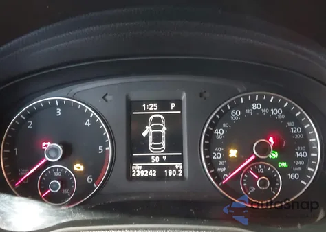 2012 Volkswagen Passat 2.0L Tdi Se z USA, uszkodzony, nr VIN 1VWBN7A36CC054673